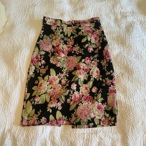 Maeve xs floral skirt